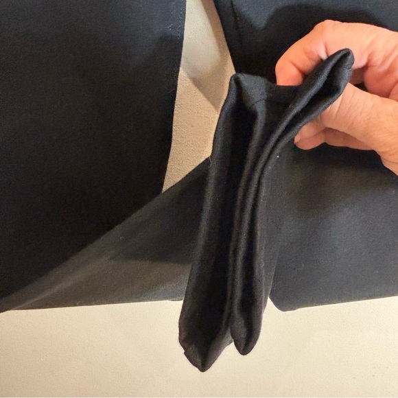 SPANX Sz XL Perfect Black Pants Classic Black Elastic Waistband Back NEW - Picture 8 of 14
